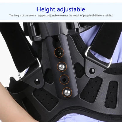 Fixed Spinal Brace – Aluminium Alloy Back Straightener, Breathable Scoliosis Corrector