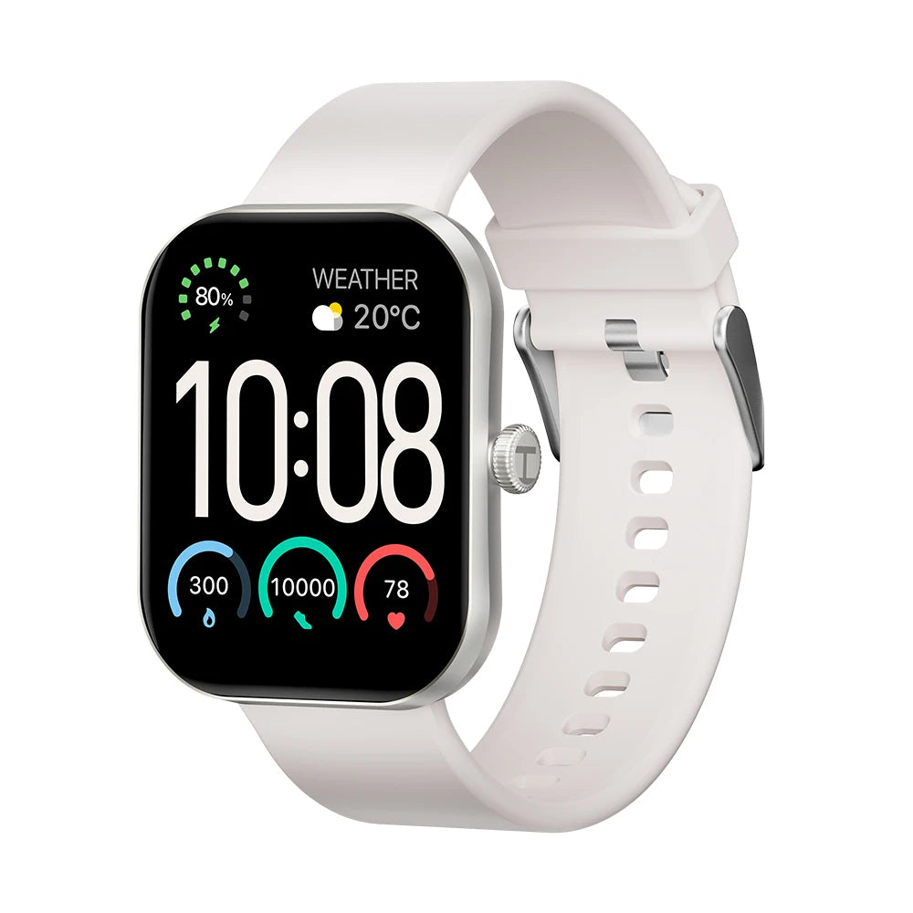 Watch S6 Voice-Call Smartwatch (Unisex) — Health Monitoring, IP68 Waterproof, Voice Assistant & Smart Notifications