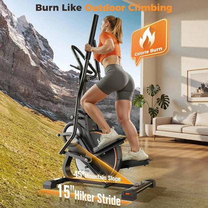 ElevateStride™ 3-in-1 Cardio Climber Elliptical Machine