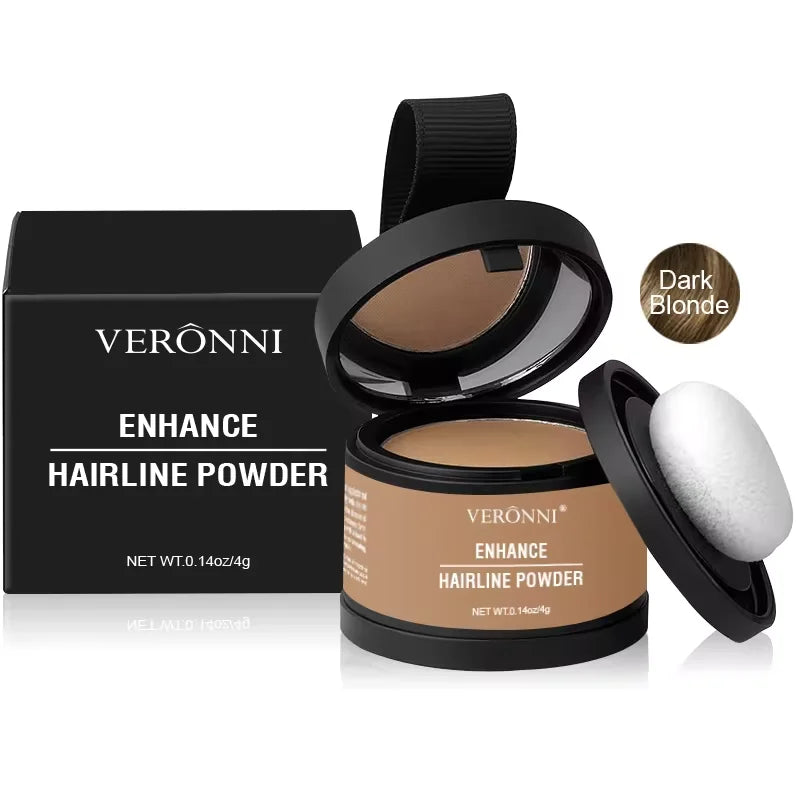 Hairline Powder Root Touch Up – 14 Colors Waterproof Hair Shadow Concealer, Natural Coverage & Hair Filler