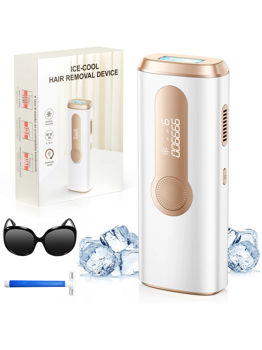 990K-Flash IPL Laser Epilator – Painless Permanent Hair Removal
