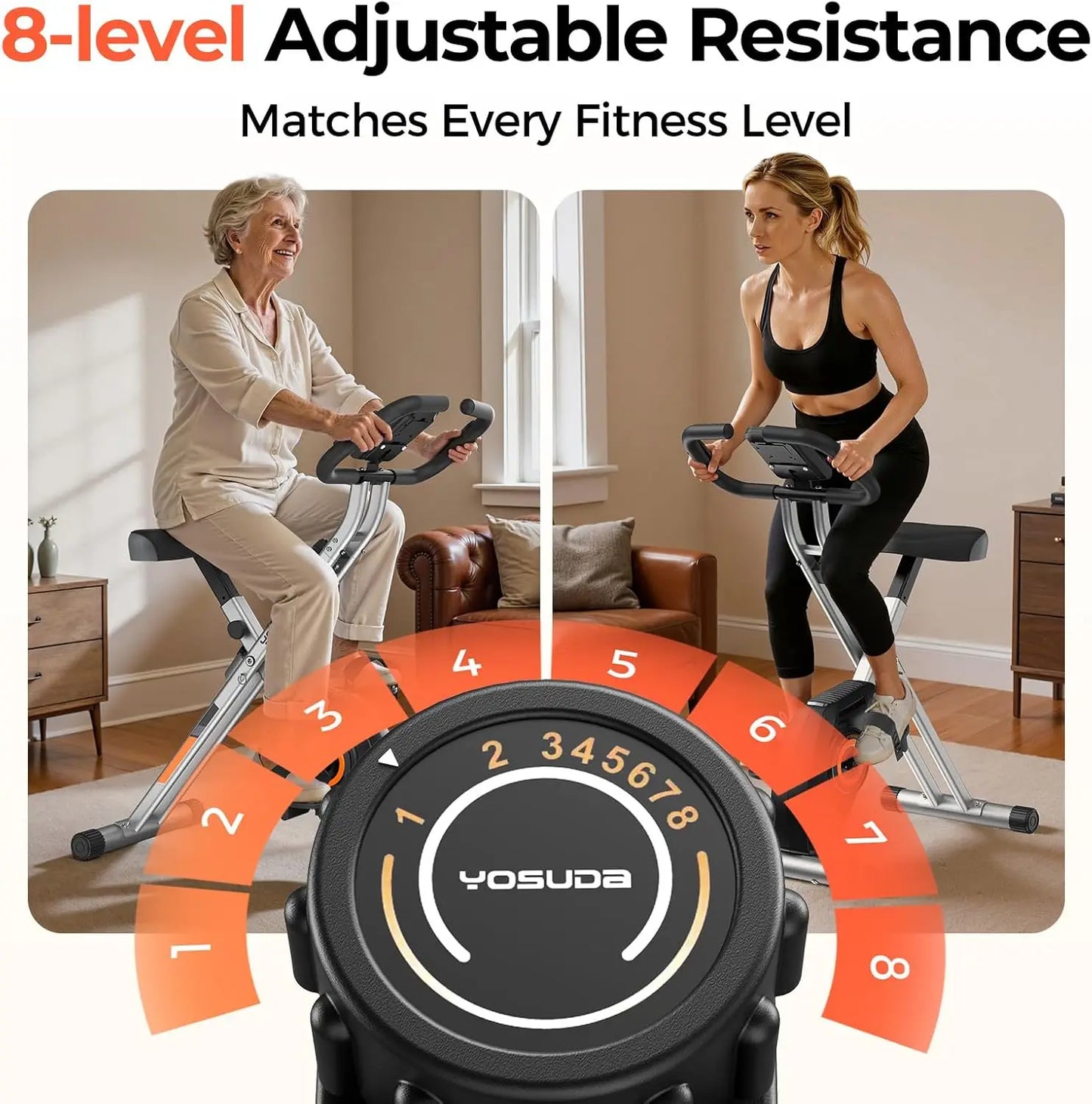 FlexiRide™ Folding Exercise Bike
