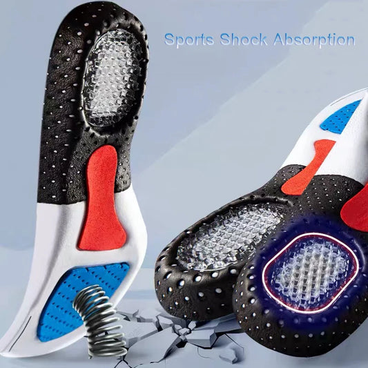 Orthopedic Memory Foam Insoles – Gel Cushion Arch Support Shoe Inserts for Men & Women