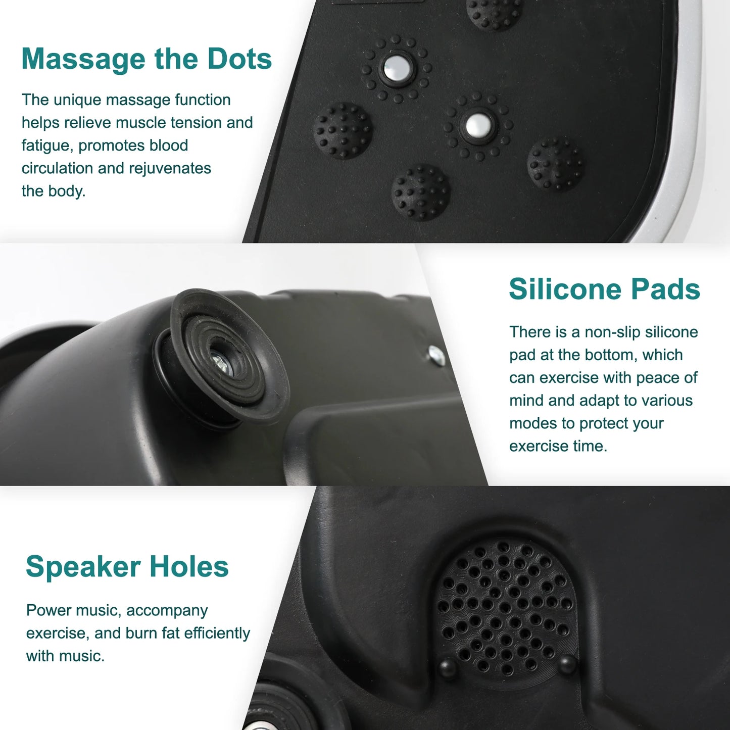 Portable Fat-Burning Vibration Plate Platform – Whole Body Workout Shaping Machine for Home Fitness