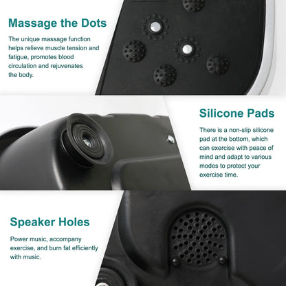 Portable Fat-Burning Vibration Plate Platform – Whole Body Workout Shaping Machine for Home Fitness