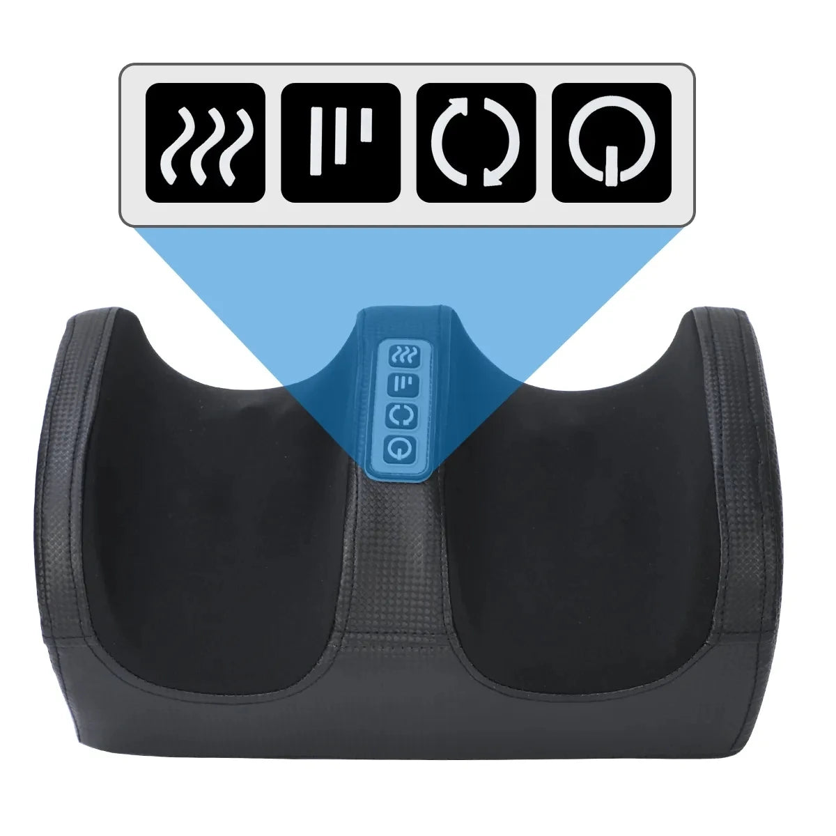 SoleTherapy Electric Shiatsu Foot Massager – Deep Tissue Kneading & Heat