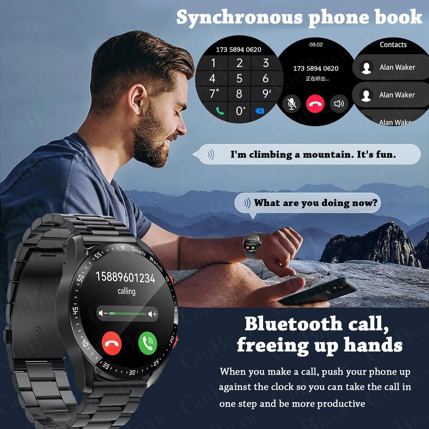 GT Series Voice-Call Smartwatch