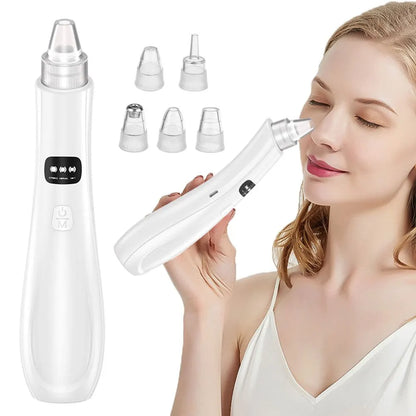 3-Mode Blackhead Remover Vacuum – Face Cleansing Beauty Device, Dead Skin & Pore Cleaner, Rechargeable Suction Machine