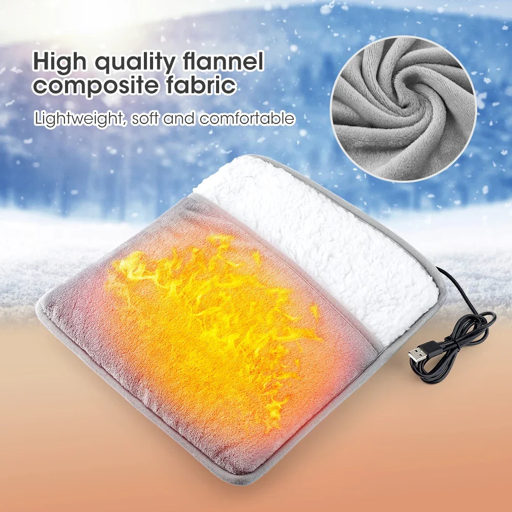 USB Electric Foot Warmer Pad