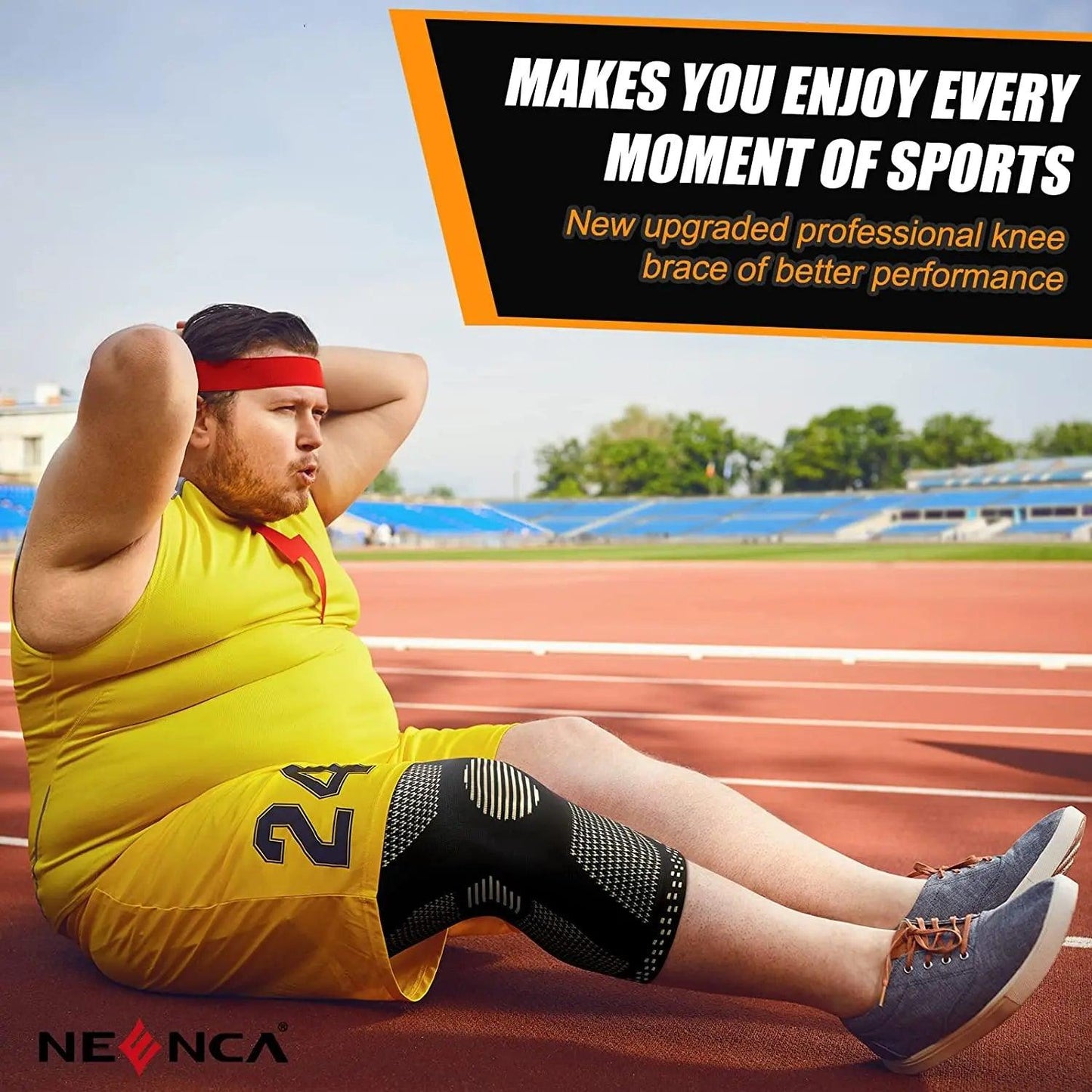 FlexiMax™ Copper Knee Brace – Compression Support for Pain Relief, Recovery & Mobility