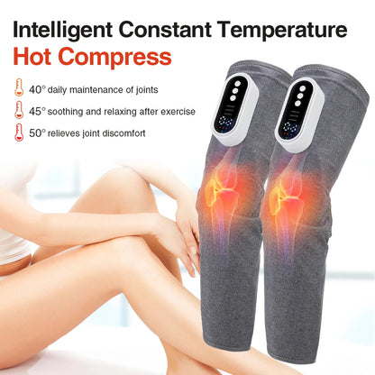 Electric Leg Massager – 3-Speed Hot Compress Calf & Thigh Circulation Booster