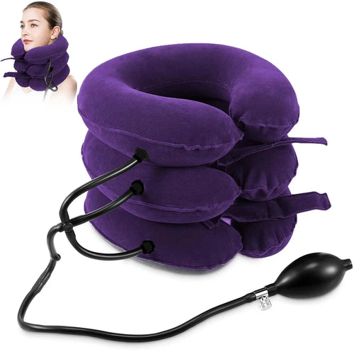 Cervical Neck Traction, Pain Relief Collar Brace