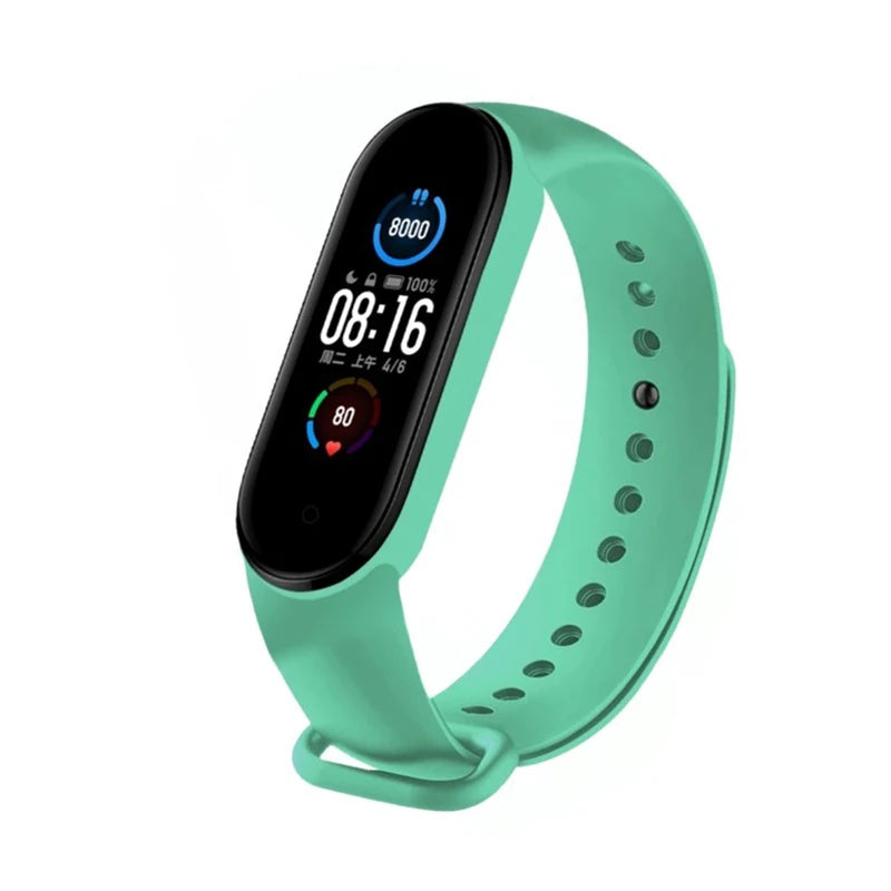 M6 Fitness Smartwatch (Unisex) – Heart Rate & Blood Pressure Tracker