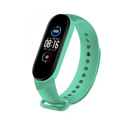 M6 Fitness Smartwatch (Unisex) – Heart Rate & Blood Pressure Tracker