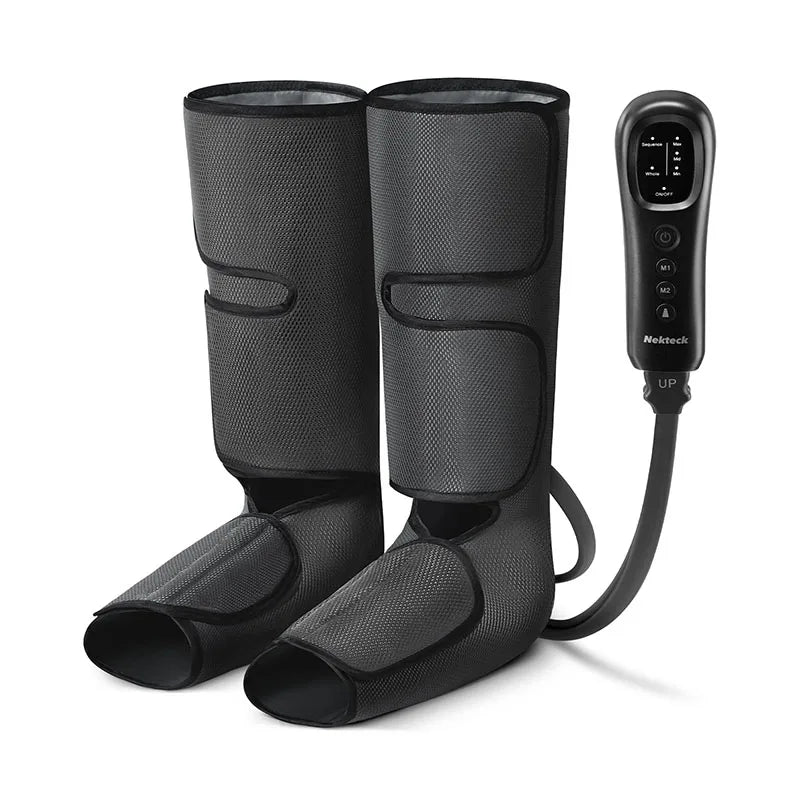 CircuLeg™ Air Compression Calf Massager Wraps – Blood Circulation, Lymphatic Drainage & Relaxation Therapy