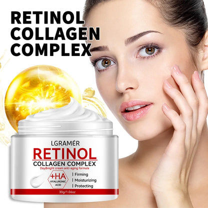Retinol Lifting Firming Cream – Collagen Anti-Aging Face Moisturizer, Wrinkle Smoothing & Brightening Skin Care