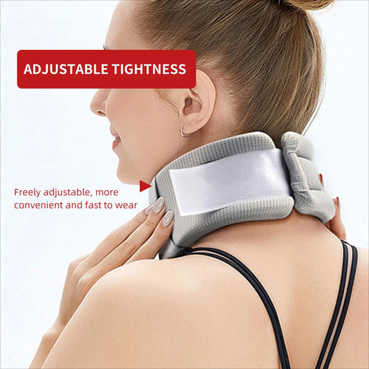 Soft Foam Neck Brace Support – Adjustable Cervical Collar with Washable Cover for Home, Office, School & Travel