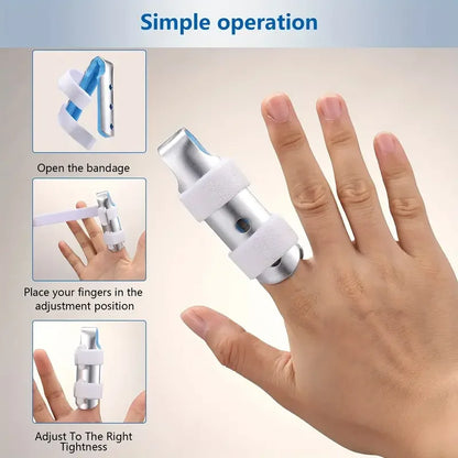 Finger Support Brace – Broken Finger Splint & Arthritis Knuckle Stabilizer for Immobilization
