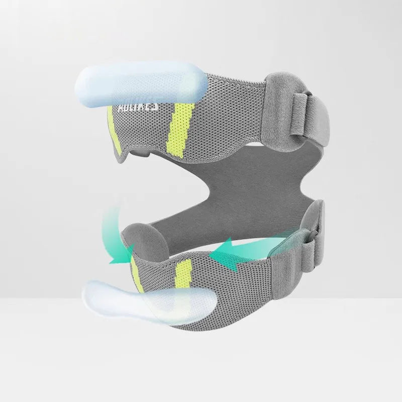 Patella Knee Strap with Silicone Pad – Adjustable Compression Brace for Patellar Tendon & Knee Pain Relief