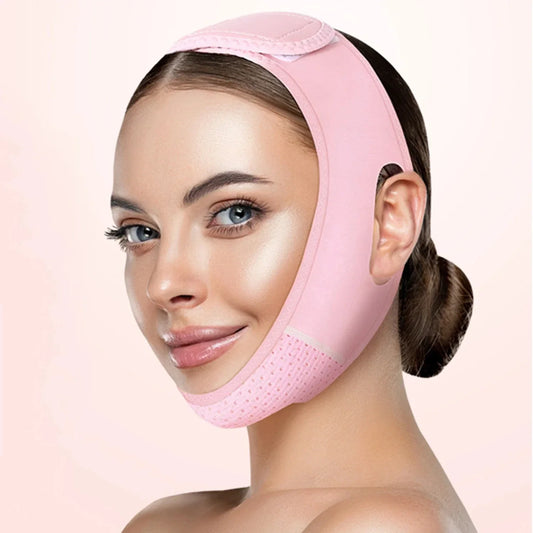 Women Face Slimming Bandage – V-Line Shaping Chin & Cheek Lift, Facial Massage Strap for Skin Care & Lifting