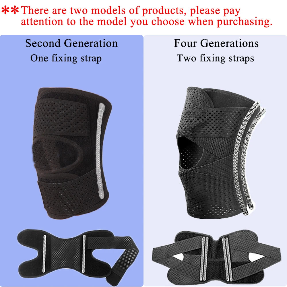 Sports Kneepad – Pressurized Elastic Knee Support Brace for Joint Protection, Fitness, Volleyball & Sports