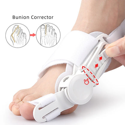 Hallux Valgus Bunion Corrector – Toe Separator & Foot Aligner for Bunions Relief and Toe Straightening