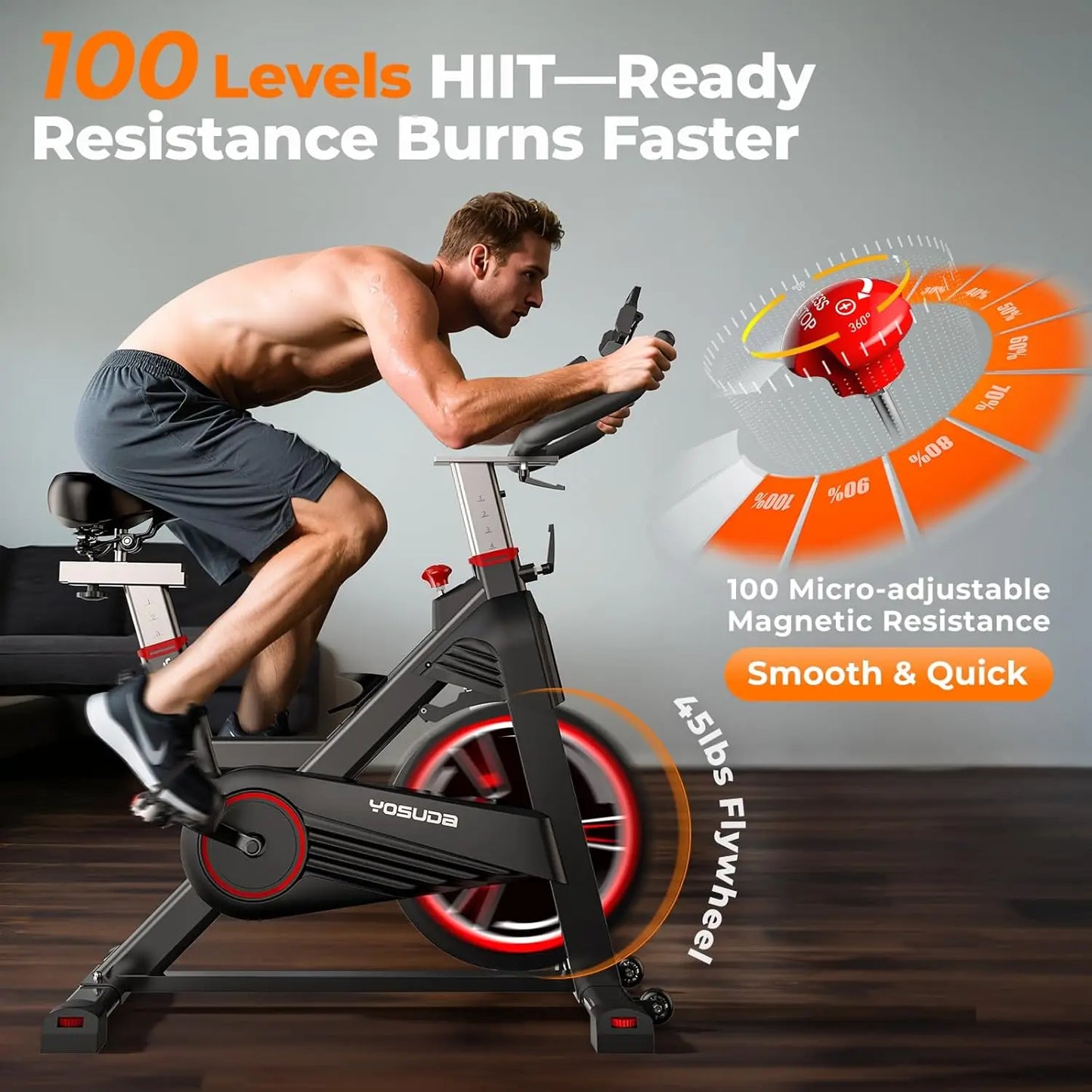 SpinCore™ Magnetic Exercise Bike