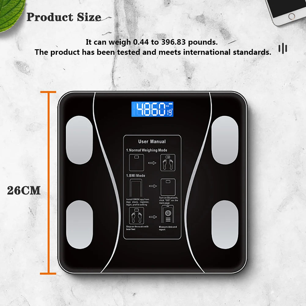 Smart Wireless Body Fat Scale