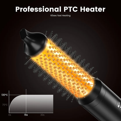 StylePro™ 5-in-1 Hot Air Styler – Professional Hair Dryer & Straightener Set