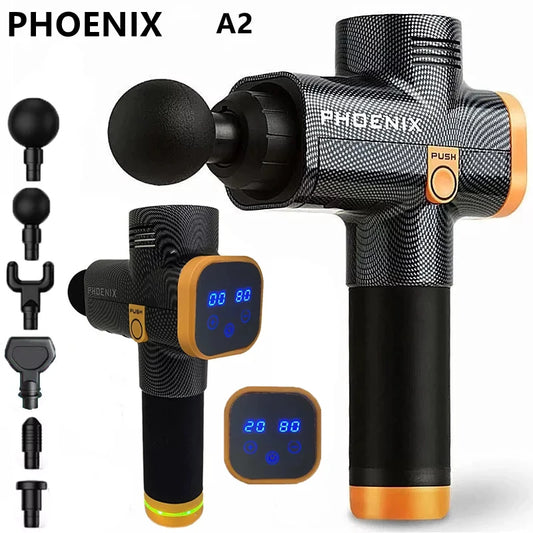 Phoenix A2 Massage Gun – Deep Tissue Percussion Massager for Muscle Relaxation & Recovery