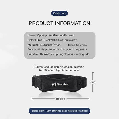 Adjustable Patellar Stabilizer Knee Pad