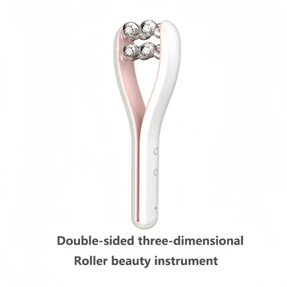 VioraLift™ EMS Face Roller – V-Line Beauty Massager