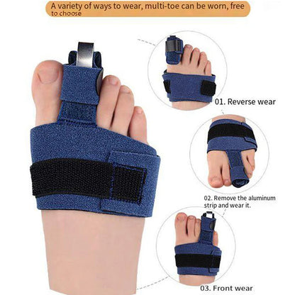 Toe Corrector & Bunion Straightener – Soft Orthotic Socks for Toe Alignment, Fracture Support & Foot Pain Relief