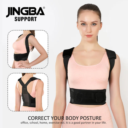 Fully Adjustable Upper Back Posture Corrector – Spine Straightener Brace