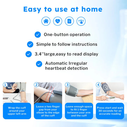 Bioland 2005 Automatic Digital Upper-Arm Blood Pressure & Heart-Rate Monitor
