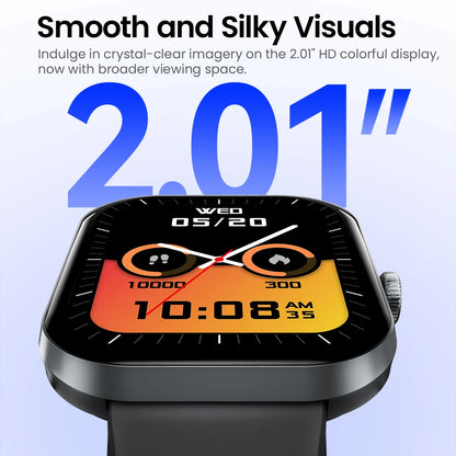 Watch S6 Voice-Call Smartwatch (Unisex) — Health Monitoring, IP68 Waterproof, Voice Assistant & Smart Notifications