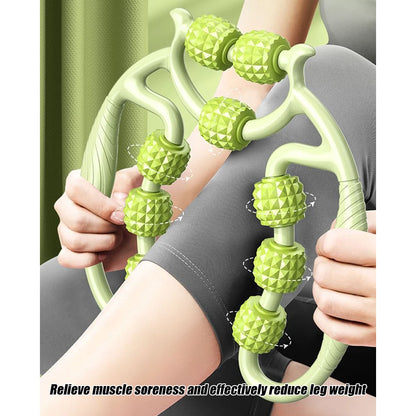 Handheld Muscle Massage Roller – Deep Tissue Trigger Point Tool for Neck, Thighs, Calves & Legs
