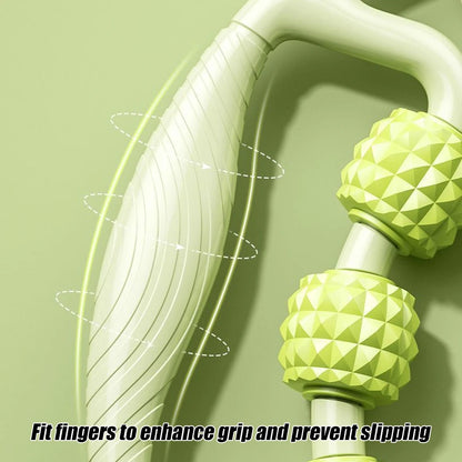 Handheld Muscle Massage Roller – Deep Tissue Trigger Point Tool for Neck, Thighs, Calves & Legs