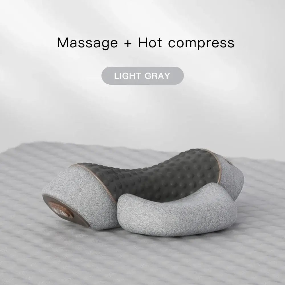 CerviRelax Pro™ 3-in-1 Electric Neck Massager Pillow – Cervical Traction, Vibration & Heat Therapy for Pain Relief