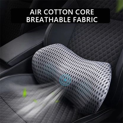 Breathable Memory Foam Lumbar Support Cushion