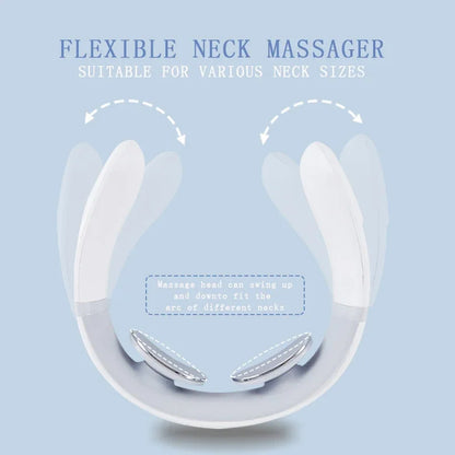 USB-Rechargeable Portable Electric Neck Massager