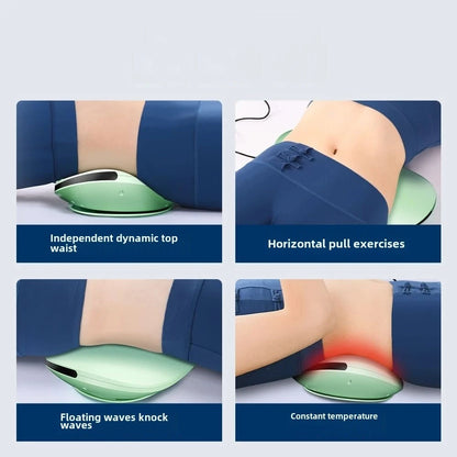 JAIYORL™ Electric Lumbar Traction Massager – Heated Back Support with Vibration & Spine Alignment
