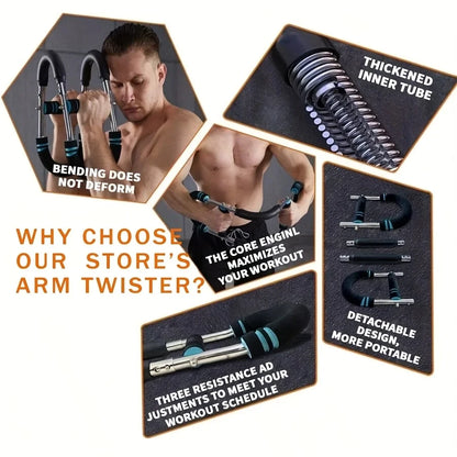 Adjustable Arm & Wrist Strength Trainer – High-Quality Chest Expander for Shoulder, Arm & Chest Workouts