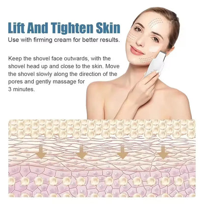Ultrasonic Skin Scrubber – Deep Face Spatula Blackhead Remover & Facial Cleaner Massager