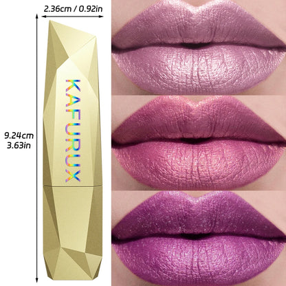 Bold & Intense Glitter Metallic Lipstick
