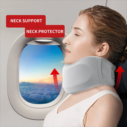 Soft Foam Neck Brace Support – Adjustable Cervical Collar with Washable Cover for Home, Office, School & Travel