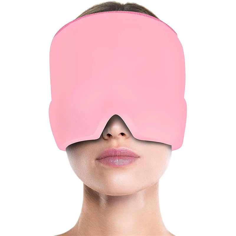 Gel Ice Migraine Relief Hat
