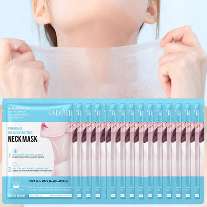 Hyaluronic Acid Collagen Neck Mask – Firming & Moisturizing Anti-Aging Skincare