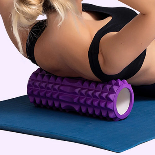 Foam Massage Roller – Hollow Yoga Column for Deep Tissue Massage, Fitness, & Physical Therapy