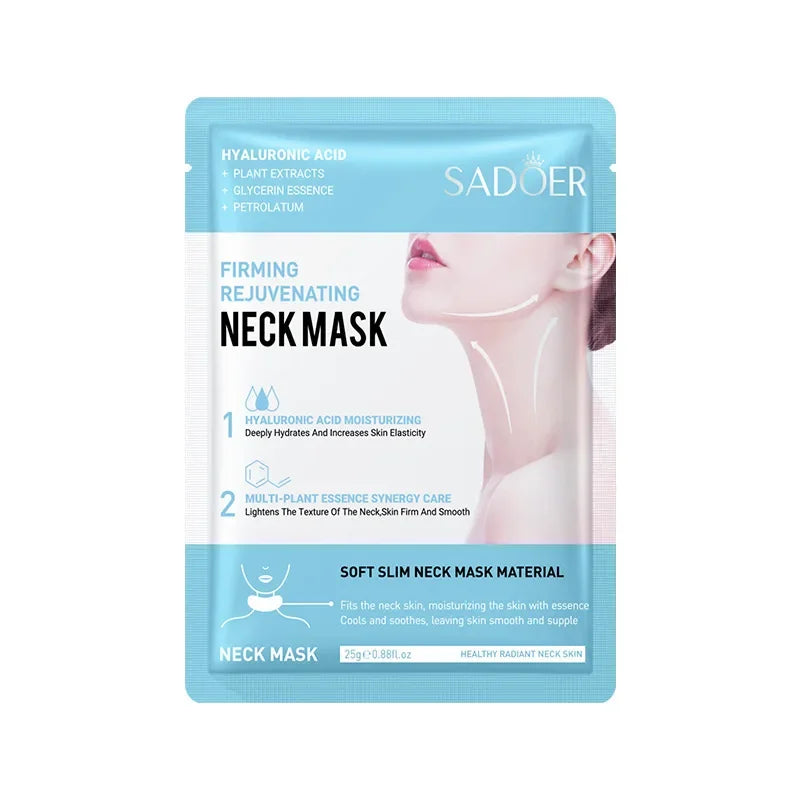 Hyaluronic Acid Collagen Neck Mask – Firming & Moisturizing Anti-Aging Skincare